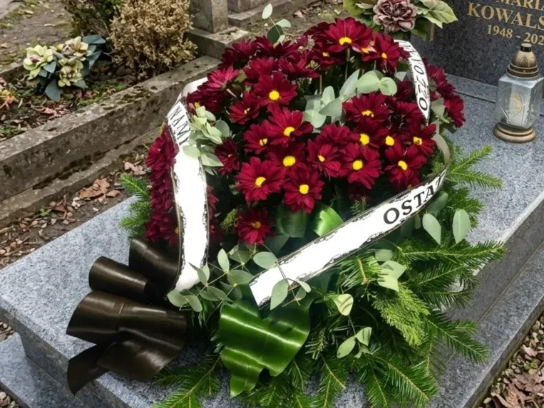 Trwała wiązanka z margerytek